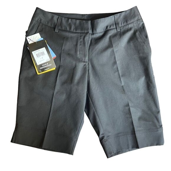 Adidas climalite athletic golf shorts black size 8 NWT - Picture 1 of 12